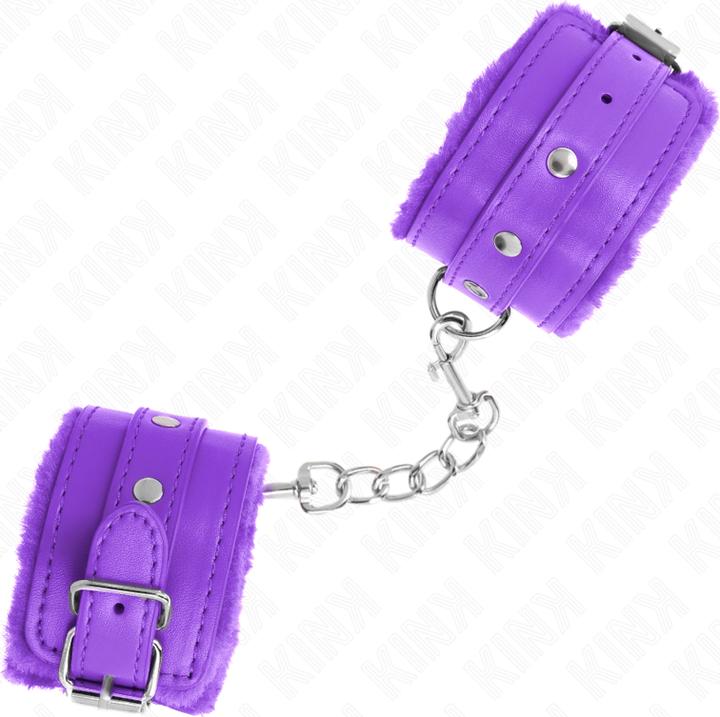 Image du produit Kink Femmes De Poignets En Peleine Lilas Avec Boucles Lilas Réglables 17-29 cm X 6 cm