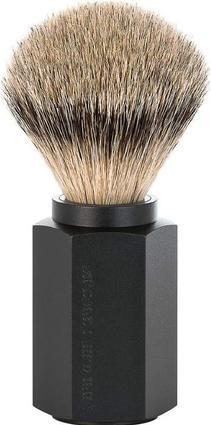 Produktbild Mühle HEXAGON Rasierpinsel mit Silberspitz Graphite (Rasierpinsel)