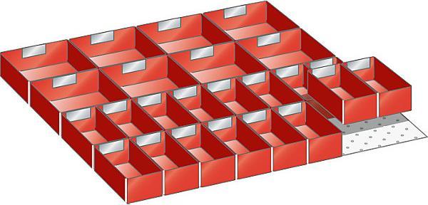 Actual product image Lista plastic insert box