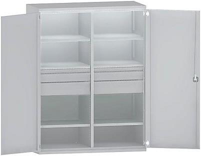 Actual product image Eurokraft Heavy duty cabinet JUMBO made of sheet steel (148.50 cm, 195 cm)