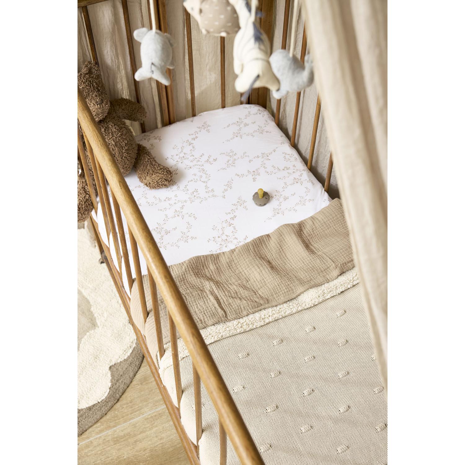 Meyco, Babydecke, Knots teddy babydecke gross