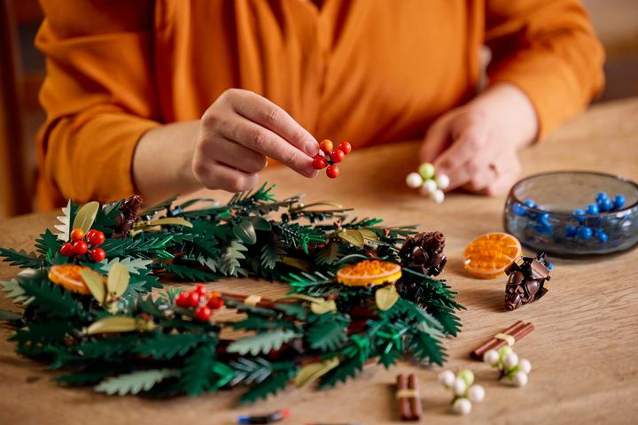 Image du produit LEGO Couronne de Noël (10340, LEGO Icons)