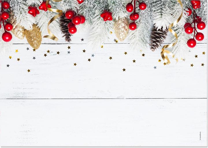 Produktbild Trendform Papiertischset White Christmas (42 x 30 cm)