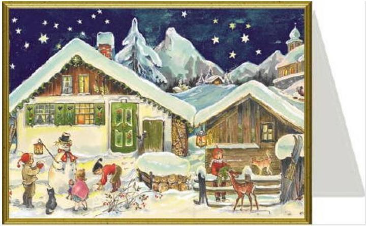 Actual product image Sellmer Christmas card