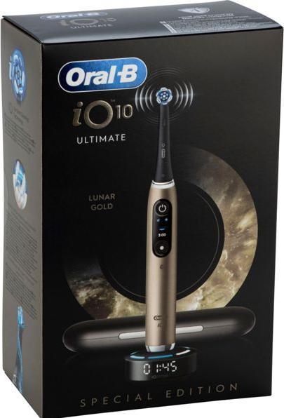 Actual product image Oral-B iO Series 10 Lunar Gold Special Edition Elektrische Zahnbürste