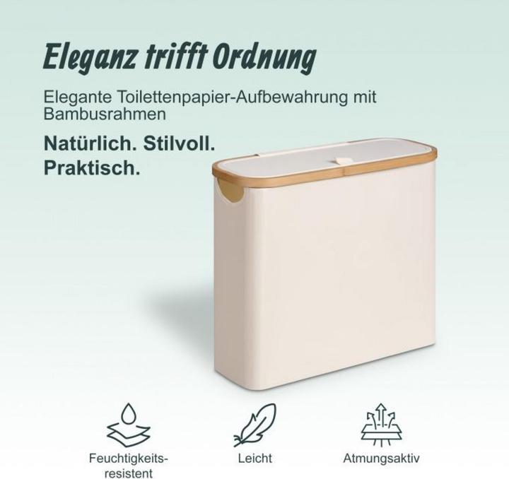 Produktbild Relaxdays Toilettenpapier-Aufbewahrung