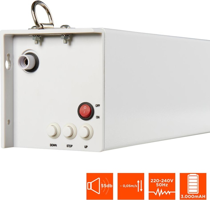 Produktbild Celexon Motorleinwand Batterie V2.0 Motor Pro Plus 240x135 cm 16:9 (43", 16:9)