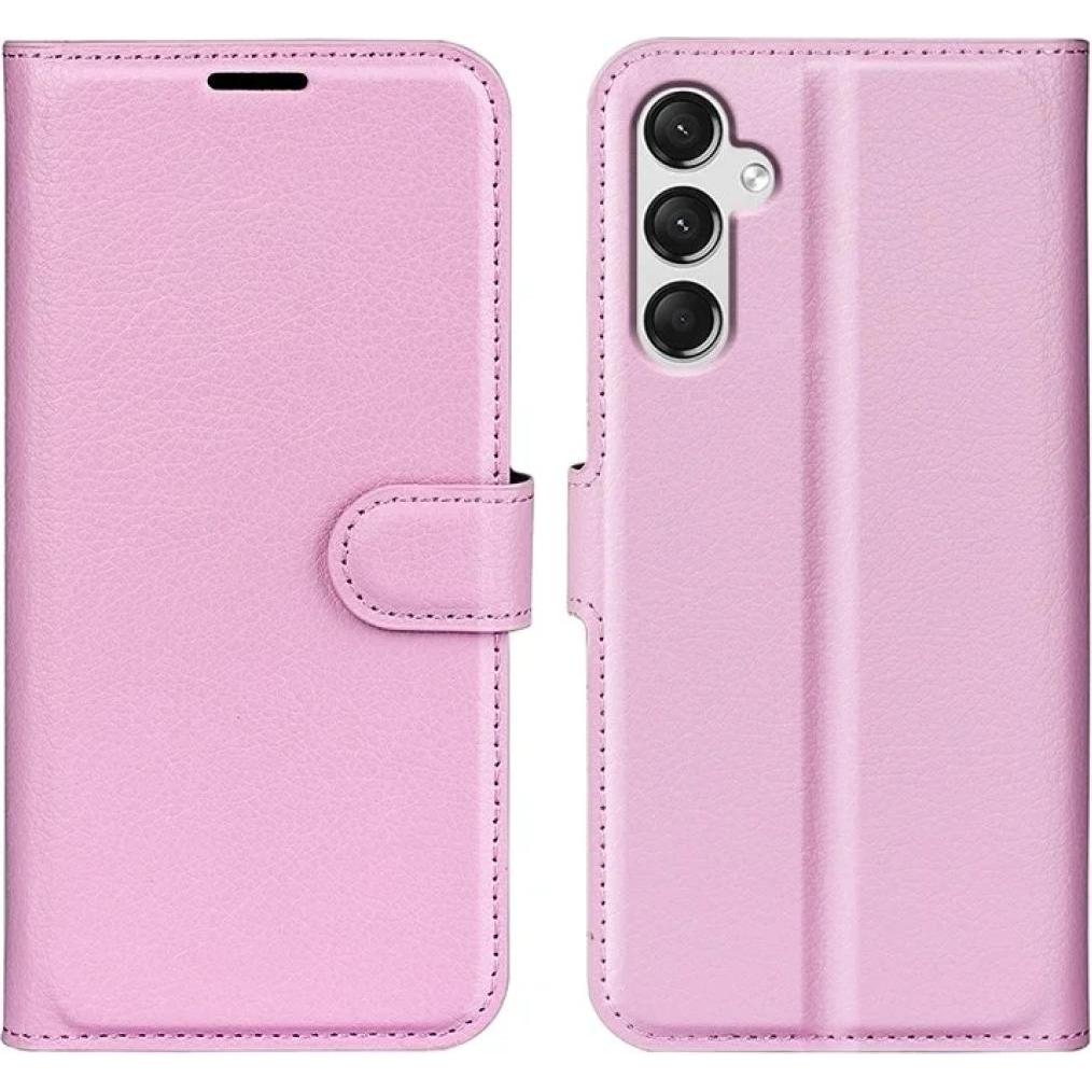 Screenguard Samsung Galaxy A25 5G Leather Guard Lederhülle (Samsung Galaxy A25 5G), Smartphone Hülle, Rosa