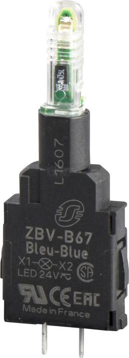 Produktbild Schneider Electric LED-Modul, Ř 22, Integral LED weiss, 24 V ZBVB17