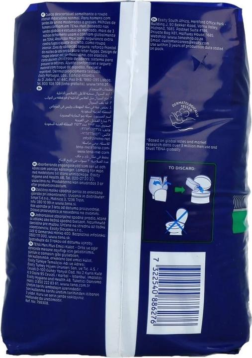 Produktbild Tena MEN Prem/Prot. Underwear Level 4 M. (12 x, Mini, Normal)