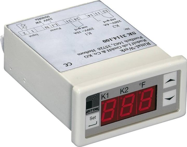 Rittal Digital enclosure internaltemperature display andthermostat