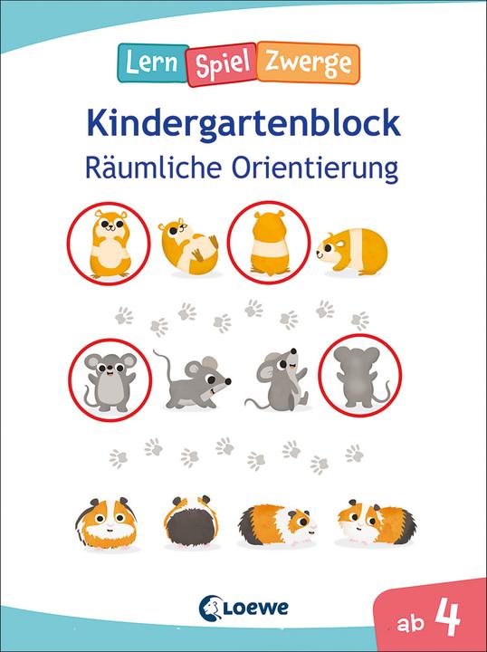 Die neuen LernSpielZwerge - Räumliche Orientierung (German)
