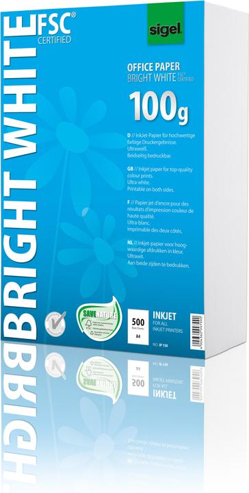 Actual product image Sigel Office Paper Bright (100 g/m², 500 x, A4)