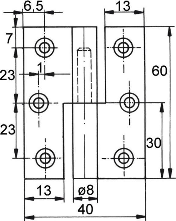 Produktbild FS Möbelbänder (1 Stk.)