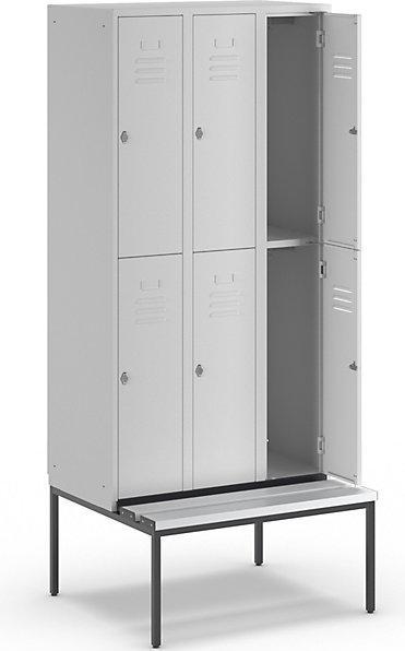 Actual product image Wolf Half height wardrobe with bench base (90 cm, 214 cm)