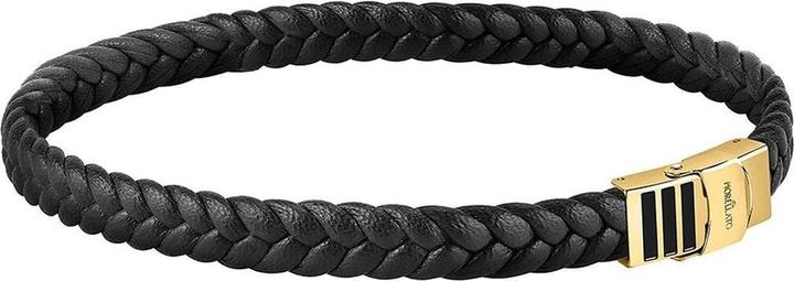 Actual product image Morellato Fashion intertwinedack leather bracelet Moody SQH48 (M)