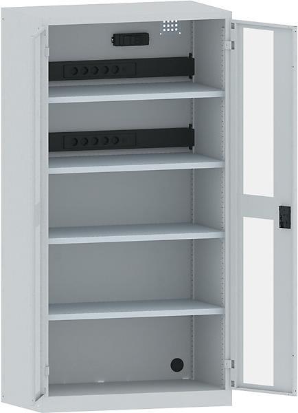 Produktbild Lista Akku-Ladeschrank mit Sichtfenstertüren (100 cm, 195 cm)