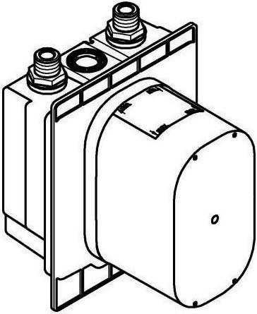 Actual product image Grohe Eurosmart CE UP installation box