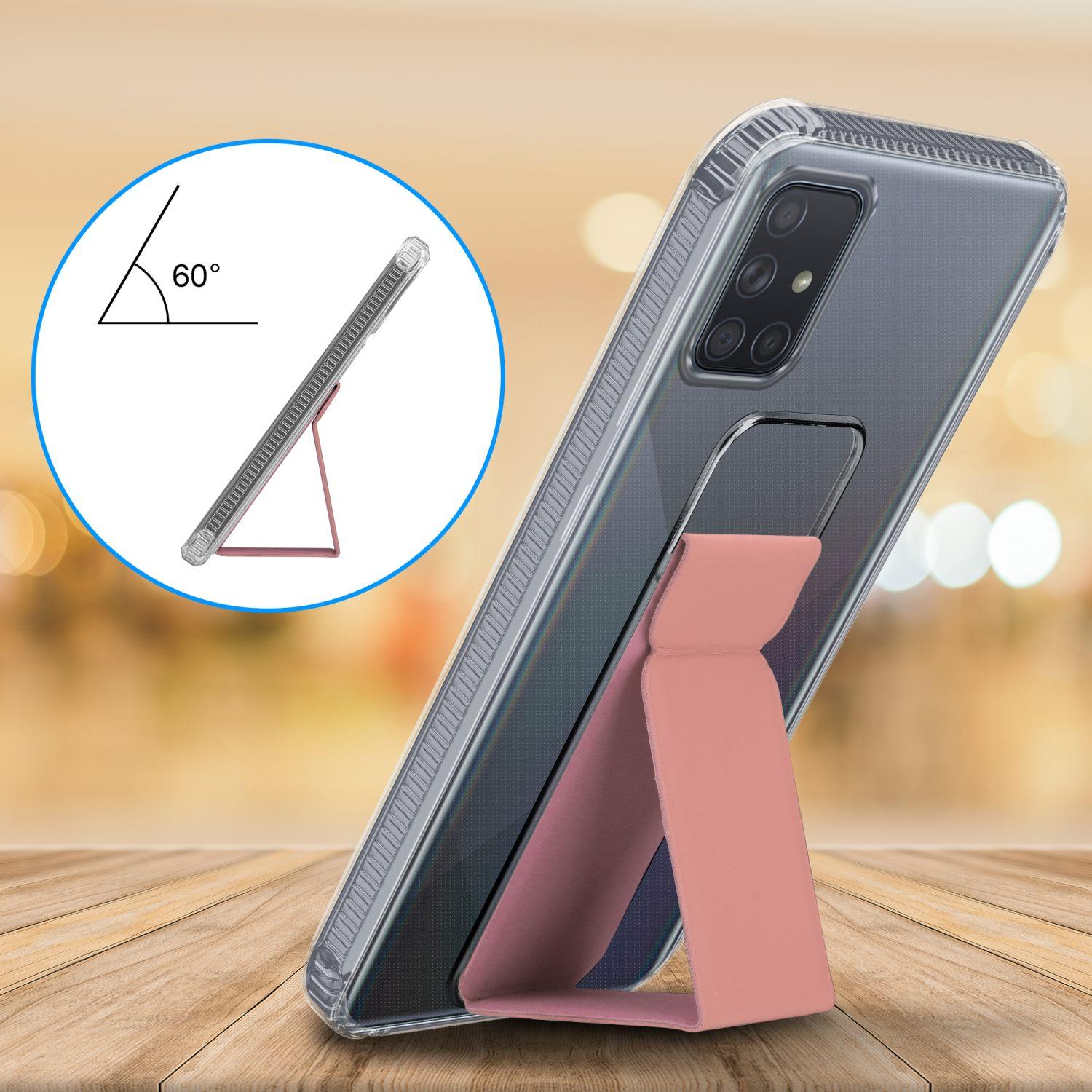 Thumbnail - Cadorabo Hülle für Samsung Galaxy A51 4G / M40s im TPU mit Halterung LM167 Style (Samsung Galaxy M40s), Smartphone Hülle...