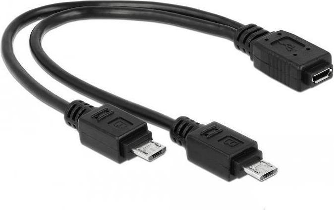 Productafbeelding Delock USB Micro B - USB Micro B (0.20 m, USB 2.0)