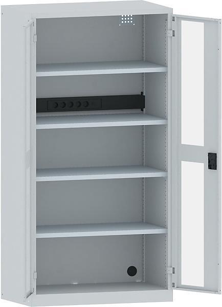 Produktbild Lista Akku-Ladeschrank mit Sichtfenstertüren (100 cm, 195 cm)