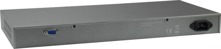 Produktbild LevelOne GTP-2881 28-Port L3 Lite Managed Gigabit PoE Switch 24 PoE Outputs 185W, 4 x 10-Gigabit SFP Plus (28 Ports)