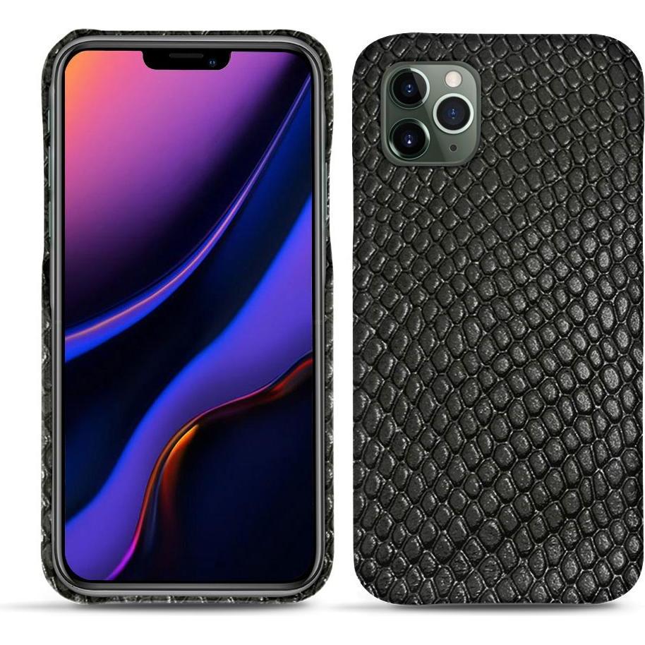 Noreve Lederschutzhülle (Apple iPhone 11 Pro), Smartphone Hülle, Schwarz