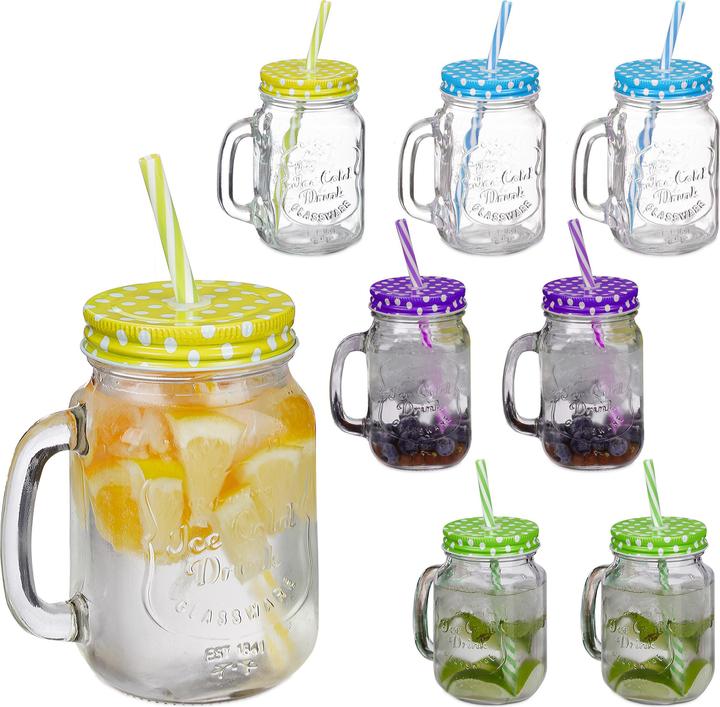 Actual product image Relaxdays 8x drinking glass (0.50 l, 1 x)