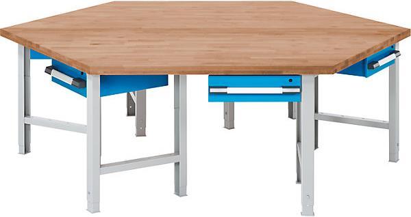 Actual product image eurokraft pro Group workbench (270 cm, 235 cm)