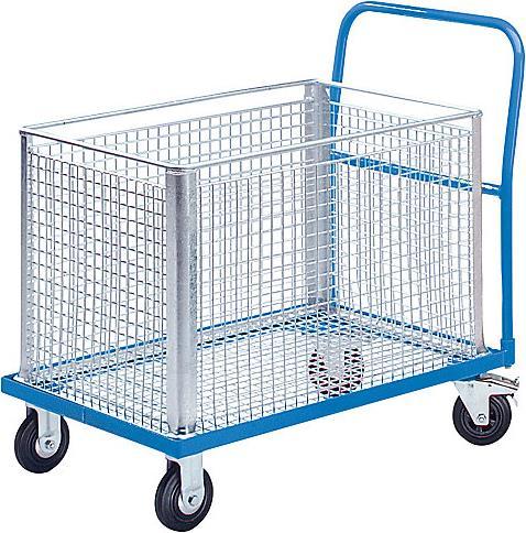 Immagine prodotto eurokraft pro Carrello portariviste in acciaio (200 kg)