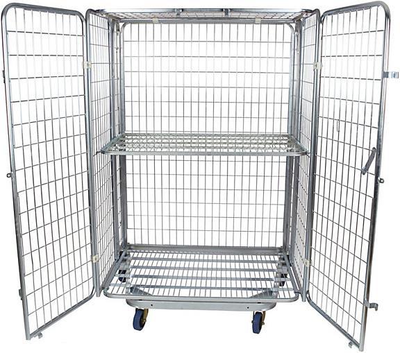 Produktbild kaiserkraft Antidiebstahl-Rollbehälter, nestbar (500 kg)