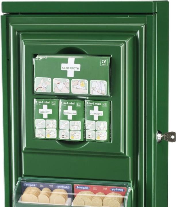 Produktbild Cederroth Erste-Hilfe-Schrank "Mini", bestckt (Verbandskasten)