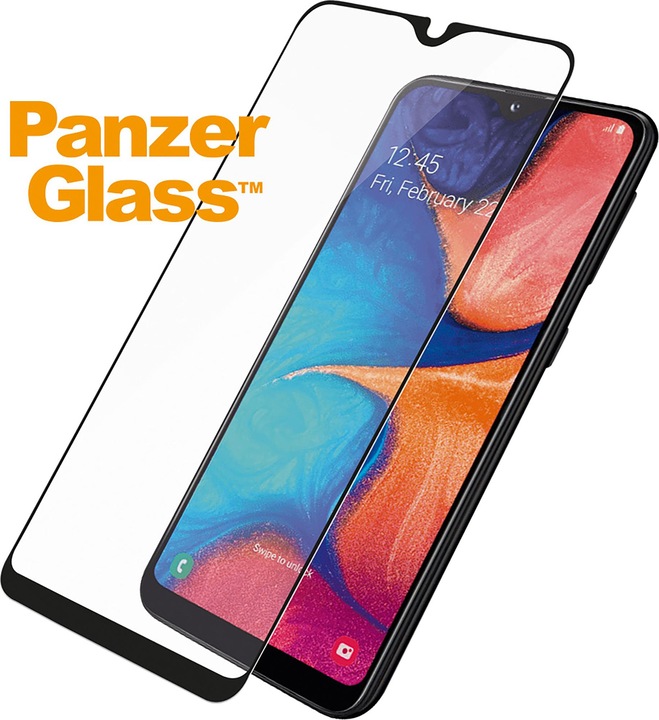 Produktbild PanzerGlass Edge to Edge (1 Stück, Samsung Galaxy A20e)