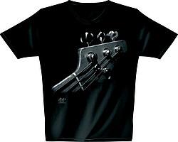 Rock You T-Shirt schwarz Bass Space Man M (M)
