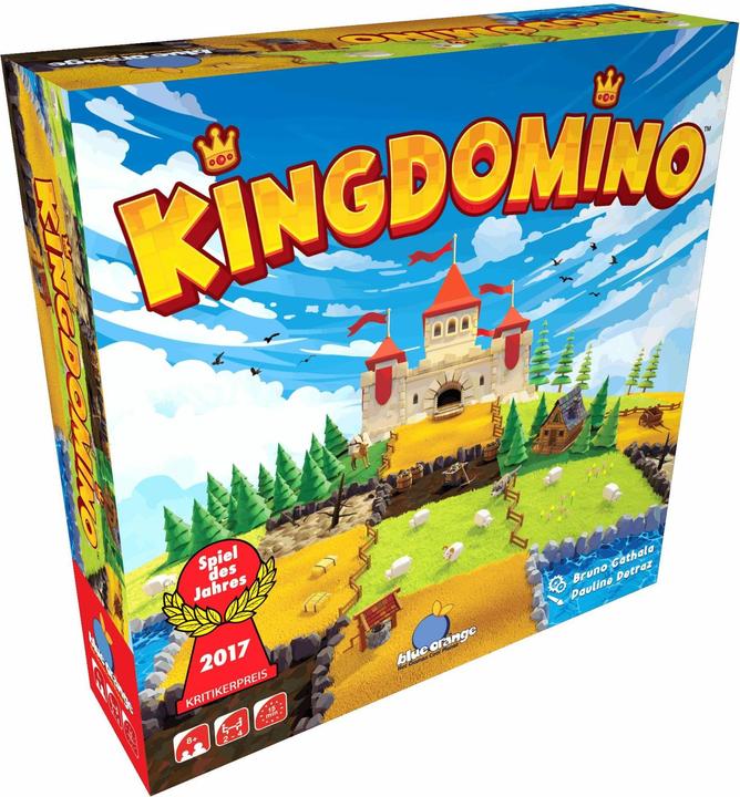 Actual product image Blue Orange Kingdomino (Dutch, English, French, German, Italian, Polish, Spanish)