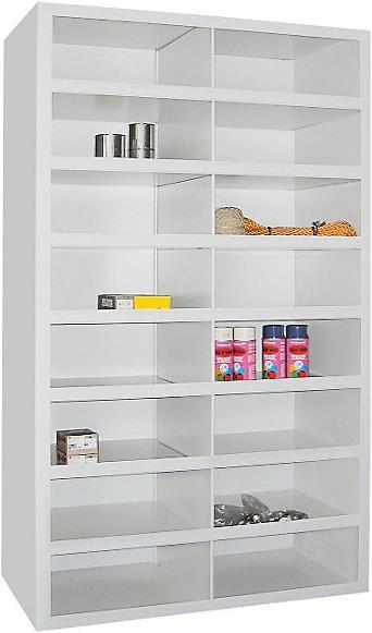 Produktbild kaiserkraft Fächerregalschrank (100 cm, 180 cm)
