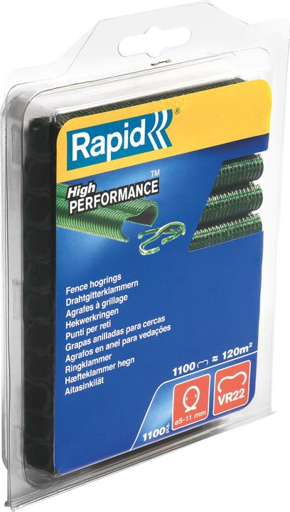 Image du produit Rapid VR22 Pince à anneaux pour clôture en vert (1100 x)