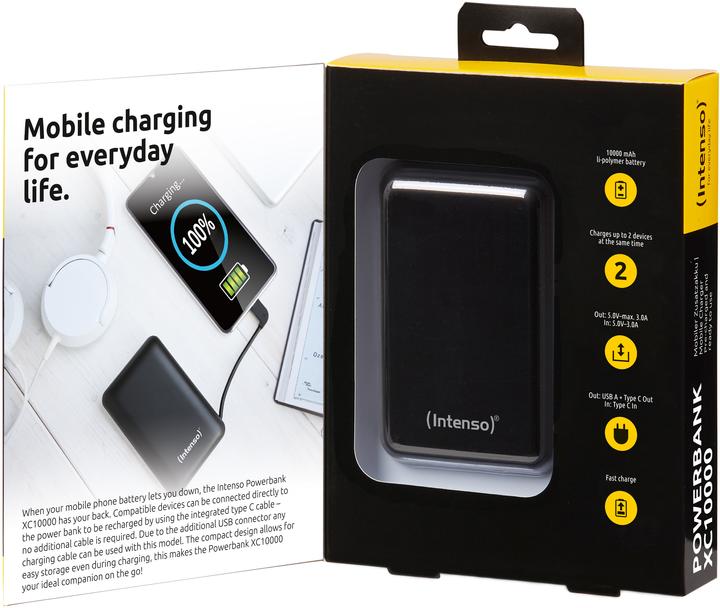 Image du produit Intenso XC10000 (10000 mAh, 37 Wh)