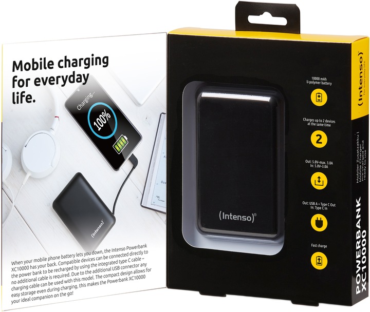 Actual product image Intenso XC10000 (10000 mAh, 37 Wh)