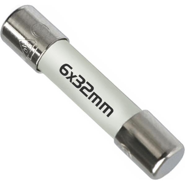 Thumbnail - Peaktech, Sicherung, MMS P7610 Sicherung 6.3x32mm 600V 0.5A aR ff (0.50 A, Superträge)