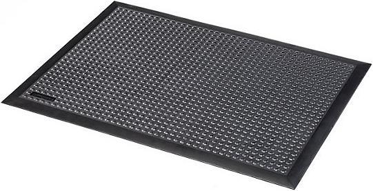 Produktbild kaiserkraft Arbeitsplatzmatte, Naturgummi, genoppt (90 x 60 cm)