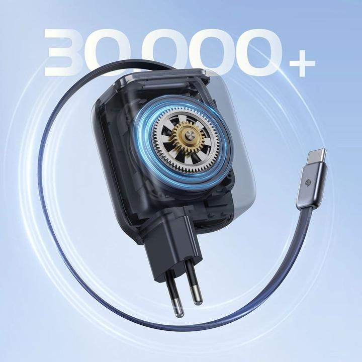 Image du produit Baseus Chargeur rétractable EnerCore CJ11 (67 W, 3 ports)