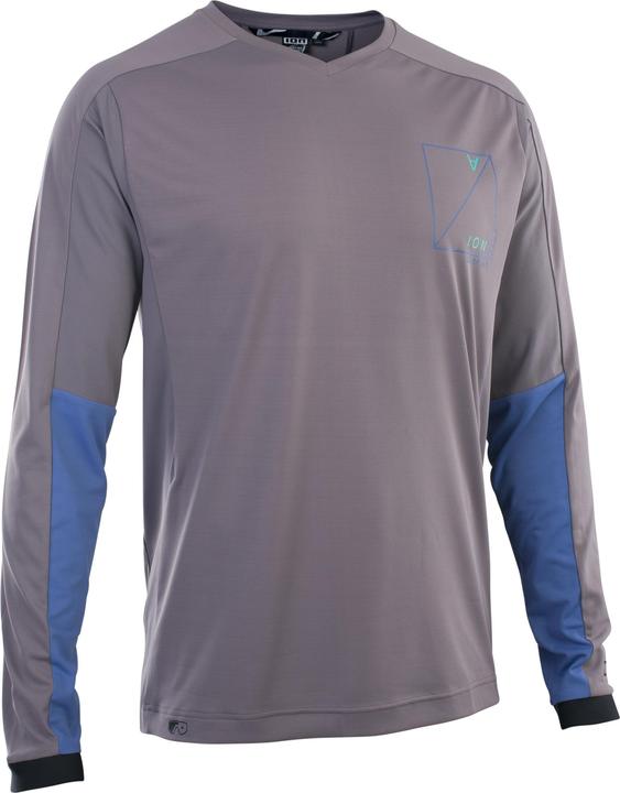 Produktbild ION Bike Jersey Traze Amp LS AFT men - shark-grey (L)