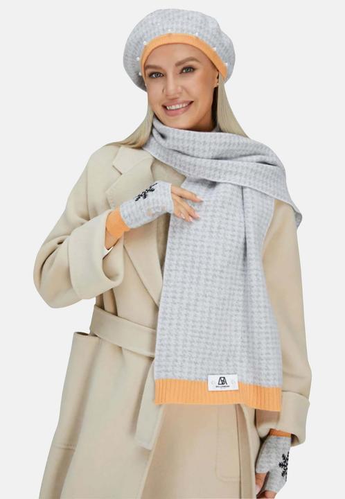Immagine prodotto Bellemere Scarf Houndstooth Cashmere Ribbed Scarves