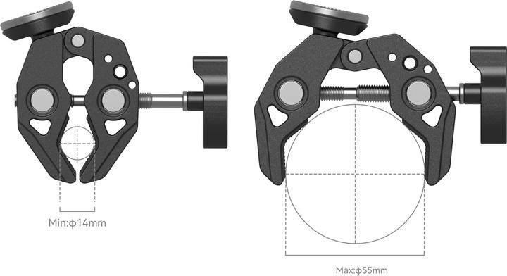 Actual product image SmallRig 4249 Super Clamp with ARRI Rosette Mount