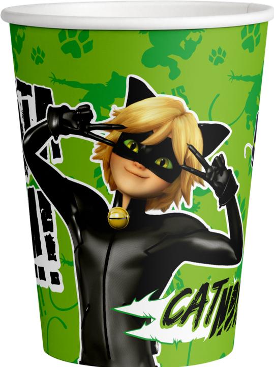 Actual product image Been Smile Pappbecher Cat Noir 250 ml (8x)