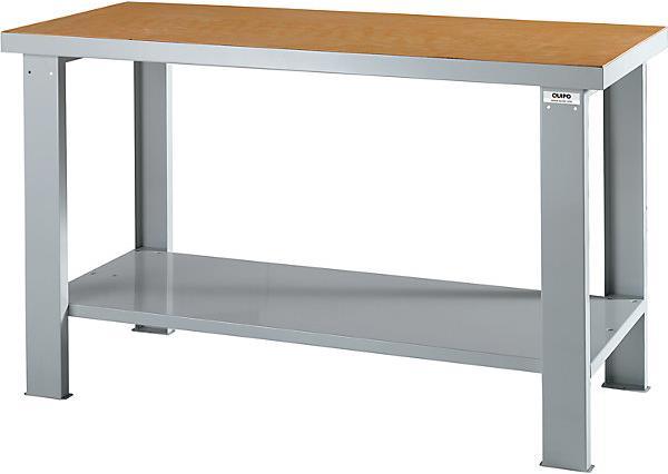 Produktbild eurokraft basic Schwerlast-Werktisch (150 cm, 70 cm)