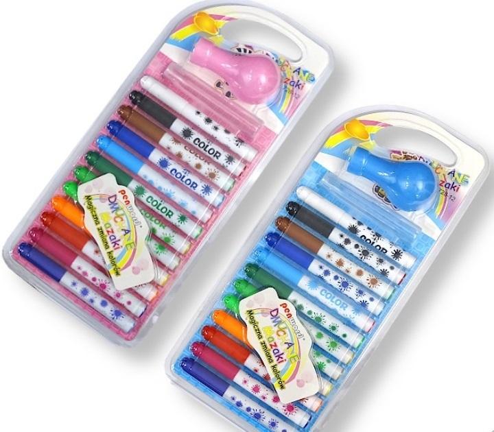 Produktbild Polsirhurt Aufblasbare Marker 12 Farben + MIX-Vorlage (12x)