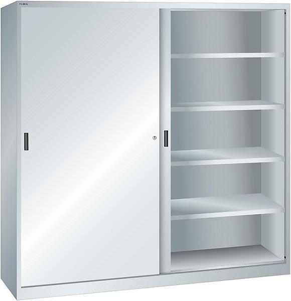 Produktbild Lista Schiebetürenschrank mit Vollblechtüren (200 cm, 195 cm)