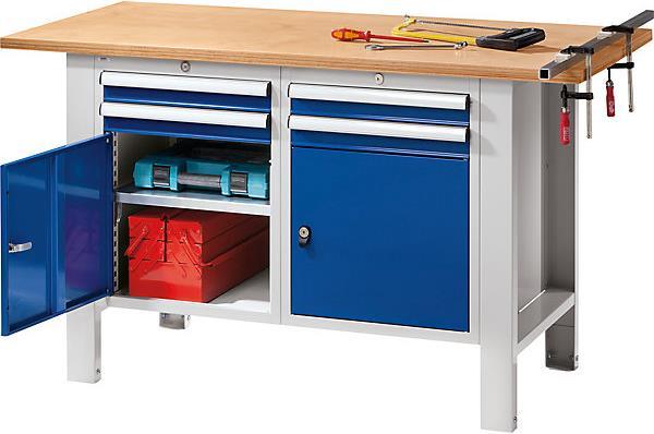 Produktbild eurokraft basic Werkbank (150 cm, 70 cm)